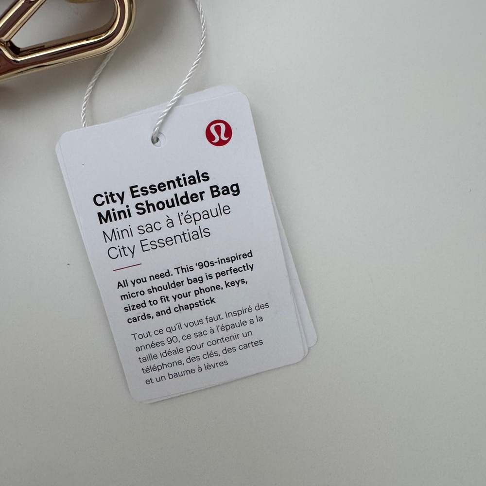 🌸Lululemon City Essentials Mini Shoulder Bag 1L NWT - Picture 7 of 10